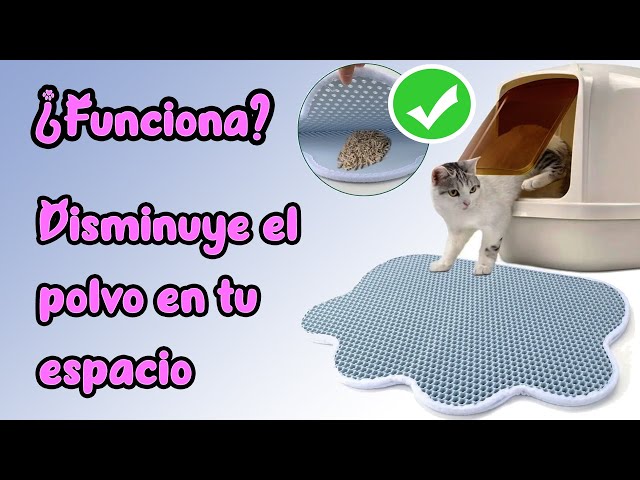 Alfombra Recoge Arena para areneros ( Gatos ), Milaytu, Recoge Arena, Tapete Arena