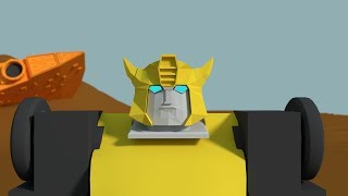 Bumblebee G1 Timelapse (Blender 3d)