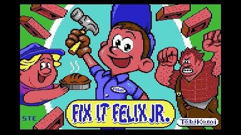 Commodore 64 Longplay [183] Fix-It Felix Jr. (Homebrew)