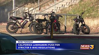 California lawmakers push for stricter e-bike regulations