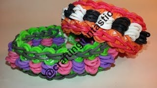 Mini Dippy Dot Bracelet Tutorial by feelinspiffy (Rainbow Loom)