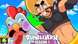 NEW Rumbleverse Battle Pass! | Season 1 Reaction