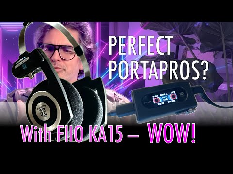 KOSS PortaPro made Perfect with FIIO KA15?