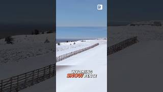 Wyoming Snow Fences: From Protection to Decoration