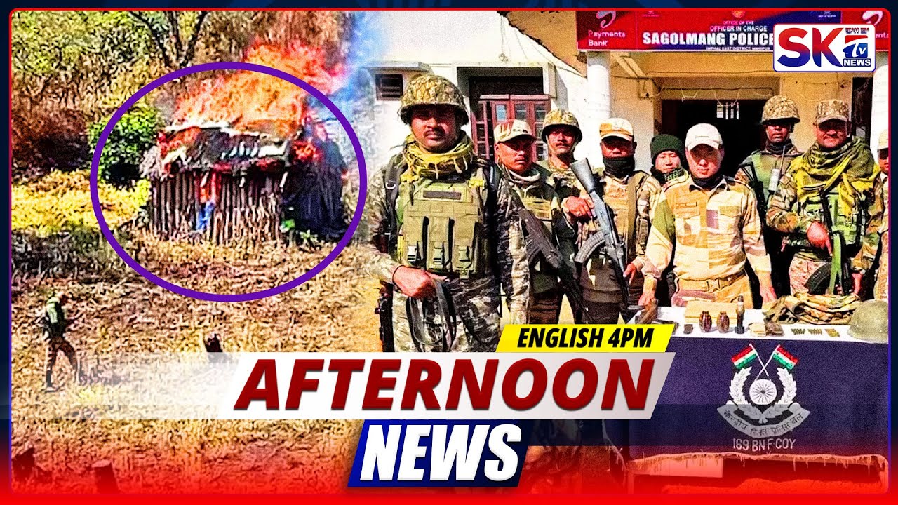 SKTV'S AFTERNOON ENGLISH NEWS [25/01/26 - 04:00 PM] [LIVE]