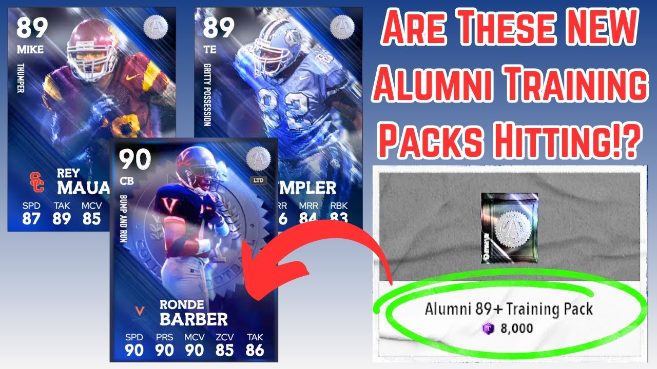 Are The NEW Alumni 89+ Training Packs The Move!? Opening PACKS For The New Alumni LTD In CFB 26!