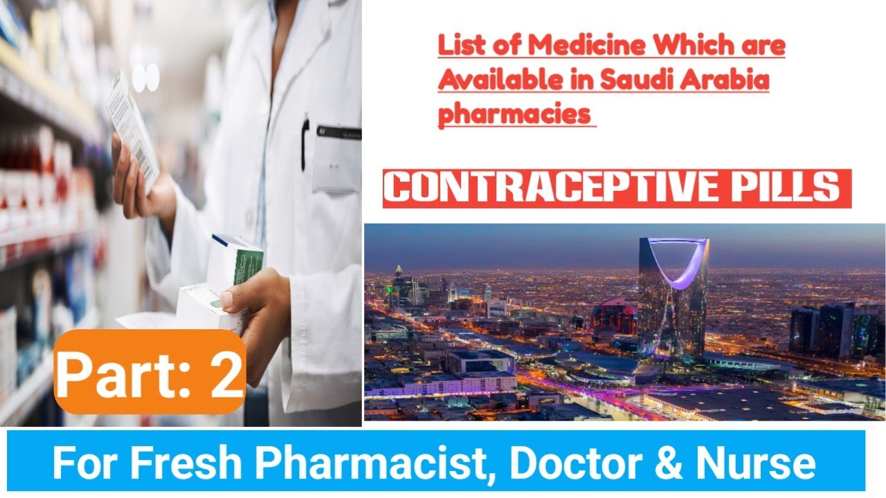 Part (2): List of Contraceptive Which are Available in Saudi Arabia (Gulf Countries) Pharmacies