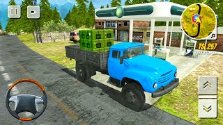 Off-Road Loads Transporter Truck Driver #2 - Country Open World - Android Gameplay screenshot 5