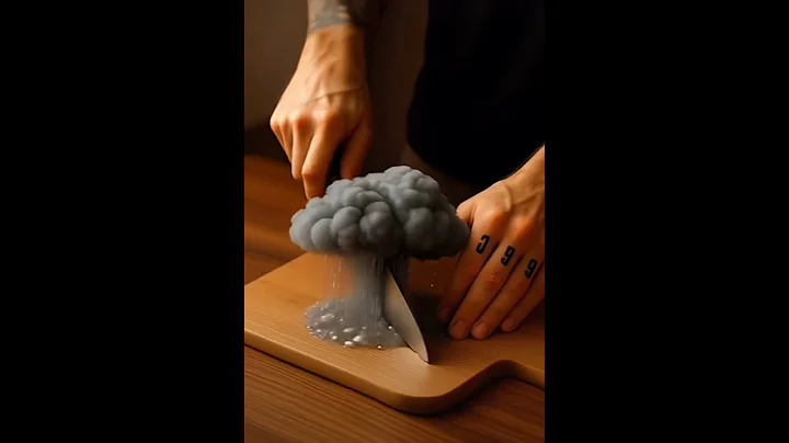 Cutting Rain Cloud 💨 ASMR #shorts #asmr #clouds #asmrsounds #viral #satisfying