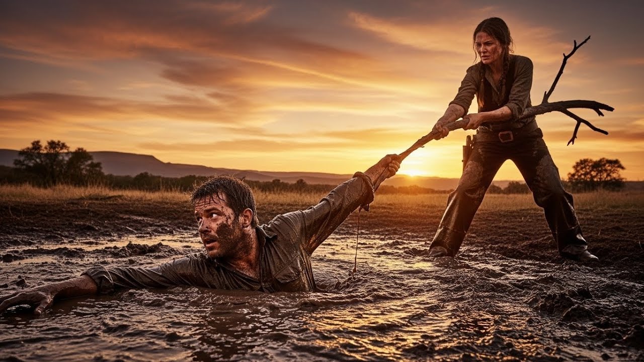 Rejected Bride Saves a Stranger in the Mud… Only to Learn He’s the Ranch Owner!