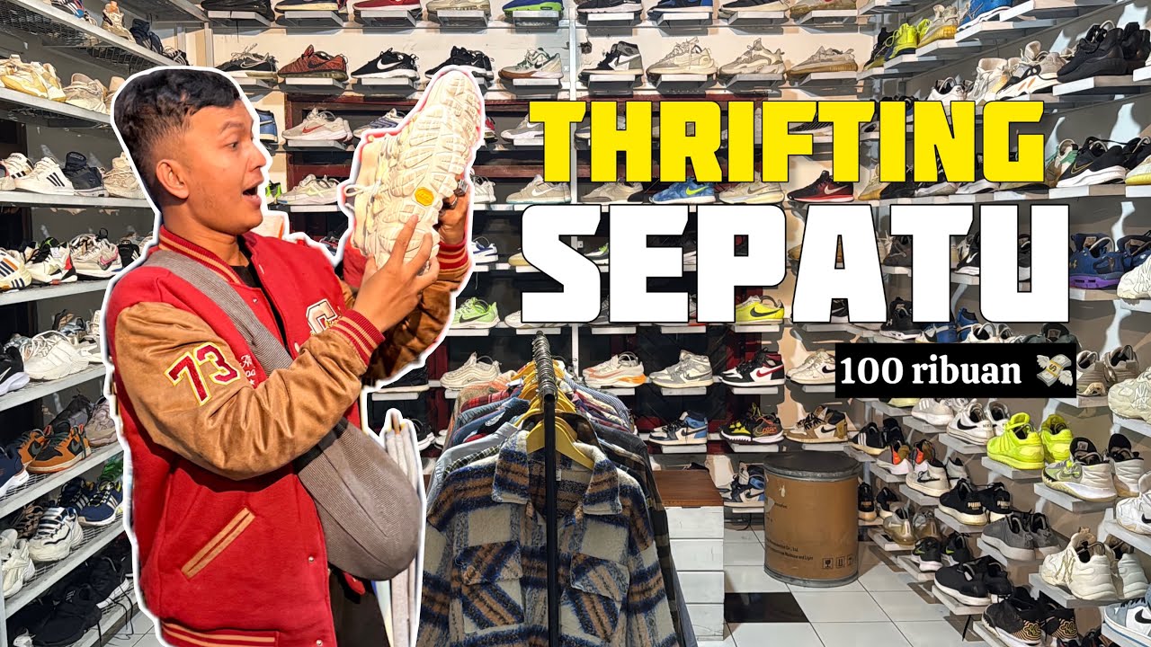 Покупка обуви в секонд-хенде 👟 в Бандунге 🤩🫵🏻