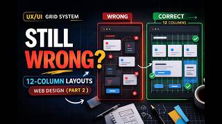 UX/UI Grid System Deep Dive: 12-Column Layouts for Web (Part 2)#2026 #viral #video #productdesign