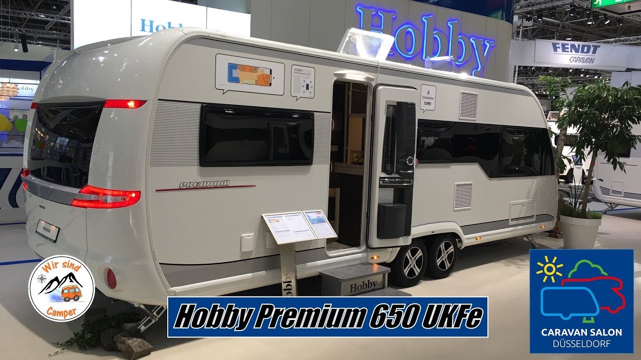 Vorstellung Des Hobby Premium 650 Ukfe Auf Dem Caravan Salon 2019 Youtube