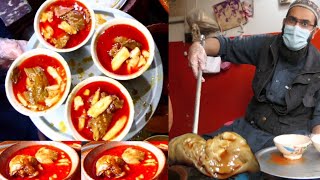 Street Food Siri Paye | Healthy Breakfast of TROTTERS | Naiki SIRI PAYE in Peshawar Street Food 2020