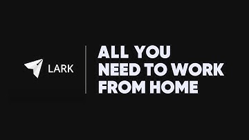 All You Need to Work from Home is Lark