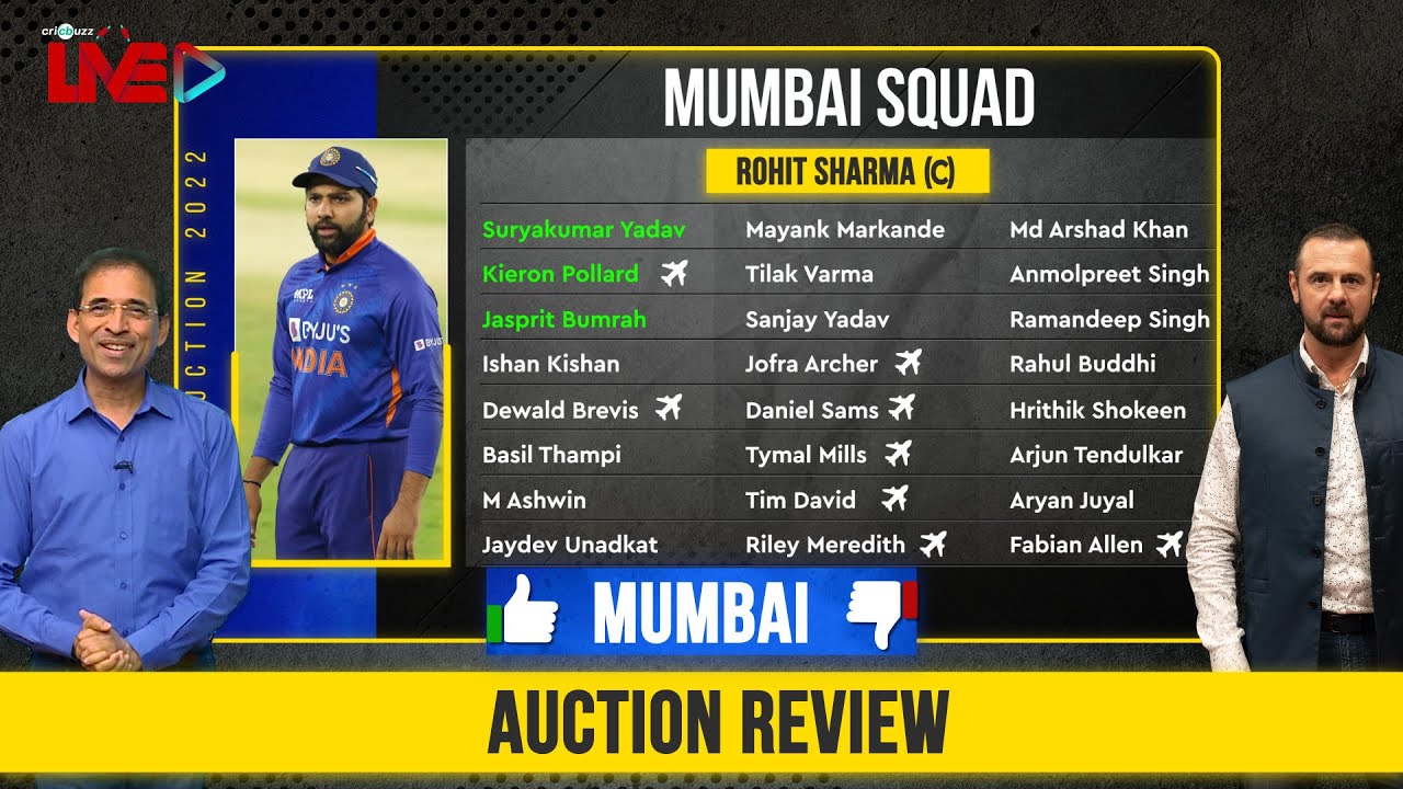 Auction 2022: Mumbai review ft. Ishan Kishan, Jofra Archer