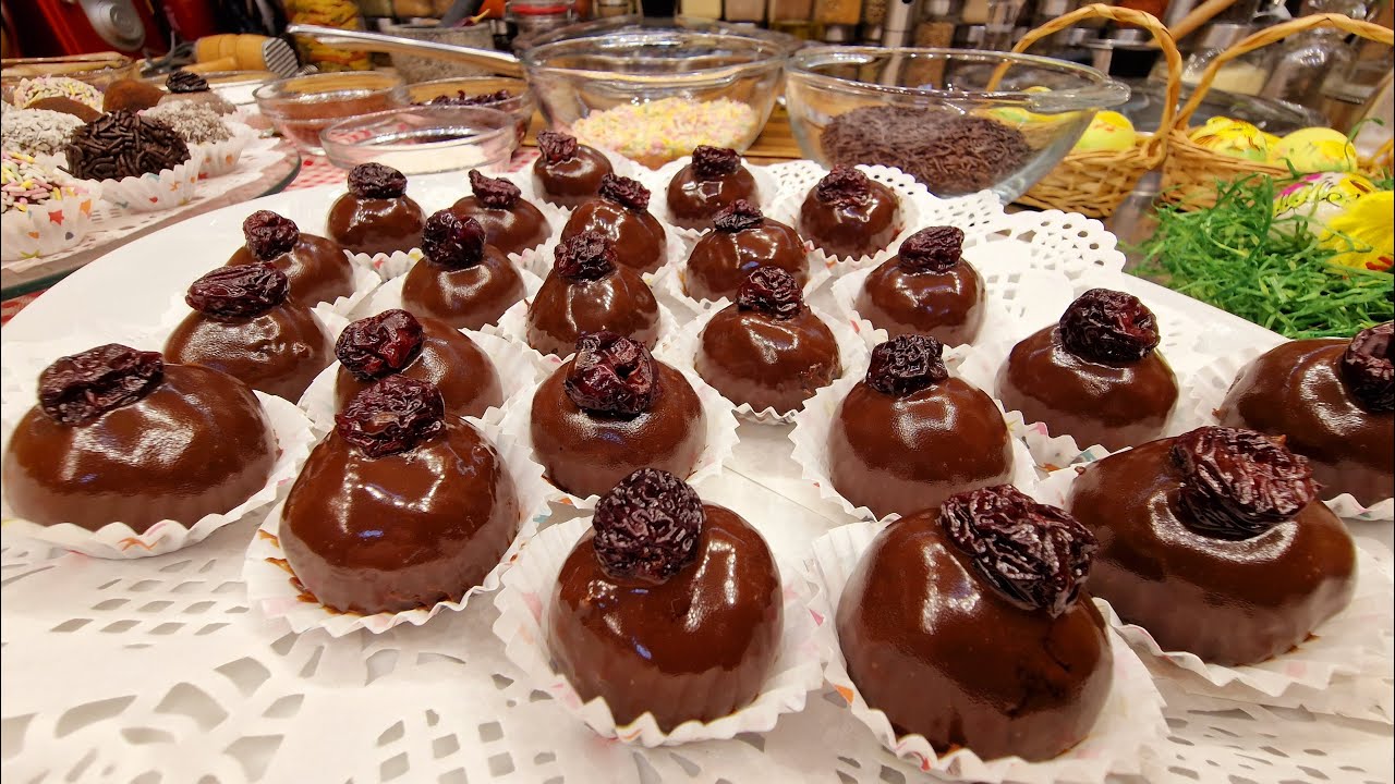 Puncsgolyók benne a legfinomabb ~ konyak meggy  70 - 80 évek retro süti @szokykonyhaja