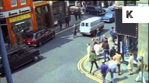 Daytime Streets, 1960s London Soho, Rare Colour Footage From 35mm - DayDayNews