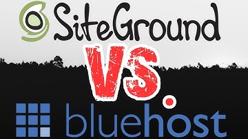 Siteground VS Bluehost | Best Host for Wordpress/ Woocommerce