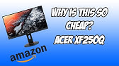 The Cheapest 240hz Monitor Acer Kg251q Youtube