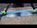 How to Fabricate Lead Flashings for Chimney Stack 🏠
