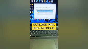 How to fix outlook mail not opening issue! #pctipsandtricks #microsoftoutlook #shorts
