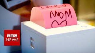 Ces 2018 Sticky Note Printer Created For Technophobe Mother - Bbc News