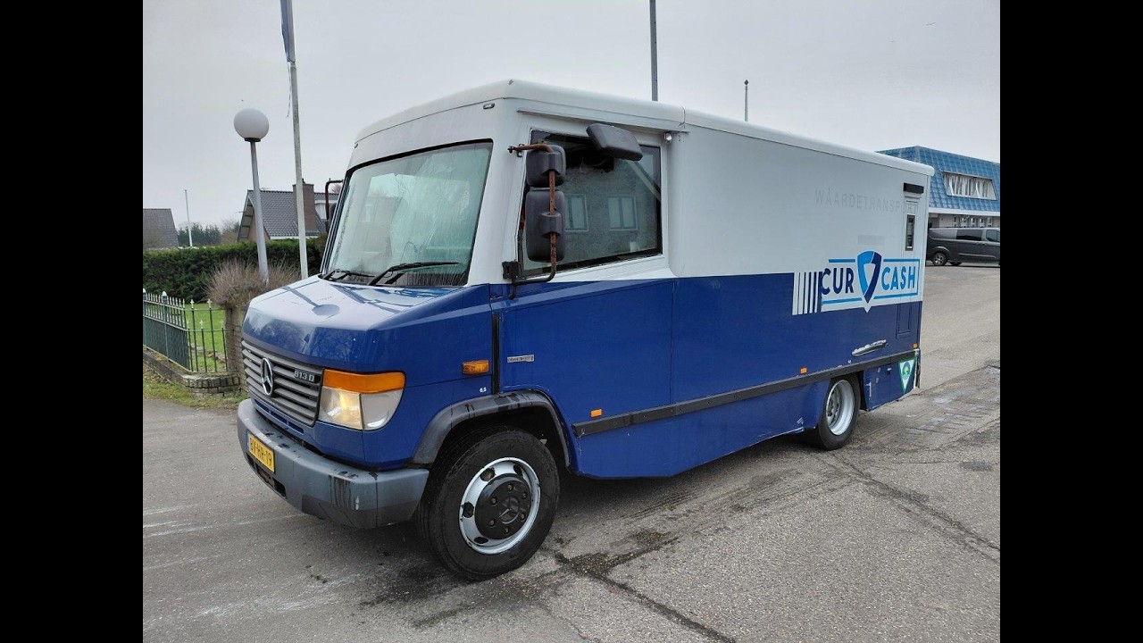 Mercedes 813D Money transport