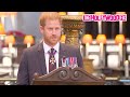 Prince Harry Speaks A Heartfelt Message To The Crowd At The Invictus Games Service In London, UK
