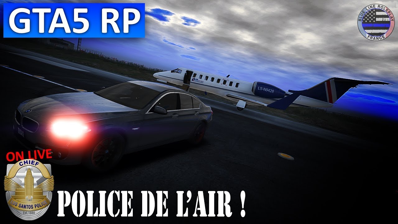 Police de l'Air ! | GTA RP | Blue Line RP 64 slots - YouTube
