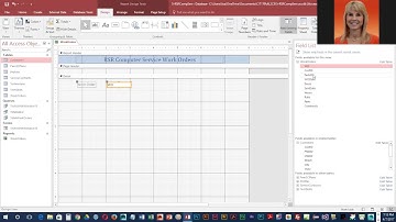 Project 1b   Connecting a Table to a Report and Adding Fields