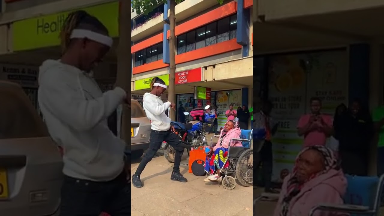 @trevor_silaz surprised this physically challenged mum on the streets ❤️🌹