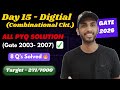 Day 15 of 50 PYQs Daily Challenge | Digital Logic | Gate 2026 Exam | Gate with Ease