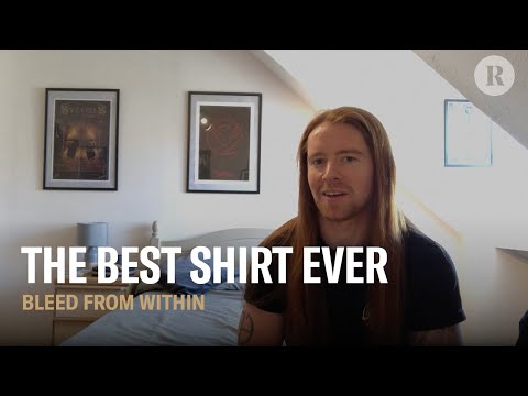 Bleed From Within's Ali Richardson Shows Off "The Best Shirt Ever"