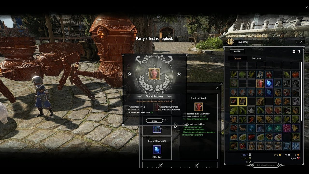 Bless Online - Enhancement Succession - Example