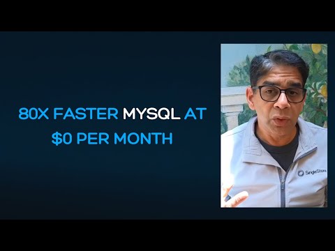 80X Faster free MySQL on cloud