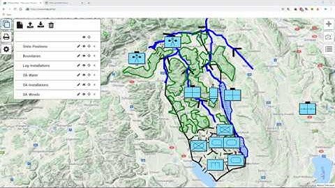 How to embed map.army in a web page