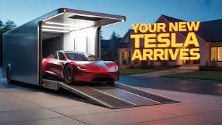Tesla Delivers Itself to New Owner