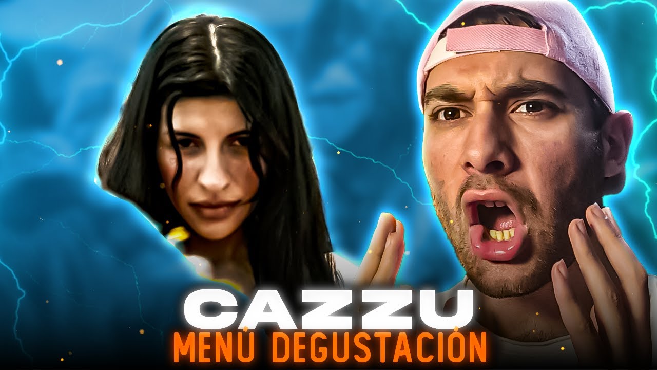 🔥 REACCIÓN a CAZZU – MENÚ DE DEGUSTACIÓN (Video Oficial) | ¡MERENGUE PAL CUERPO! 💃🍽️ | LATINAJE
