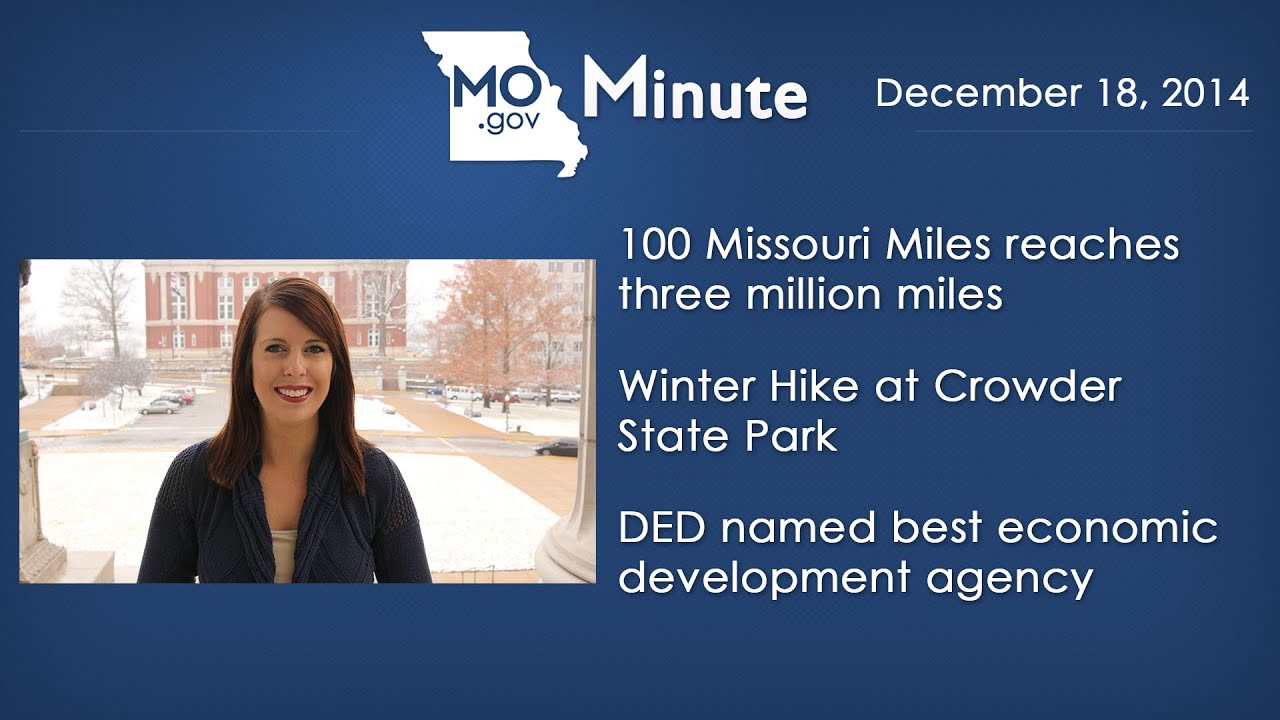 missouri government test MoGov Minute - December 18, 2014