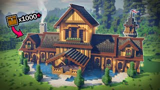 Minecraft Ultimate Storage House Tutorial | How To Build
