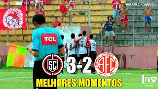 Santa Cruz-RN 3 x 2 América-RN - Melhores Momentos - COMPLETO - Brasileio Série D 2024