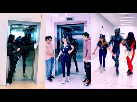 Oops Funny Moment 😈 BLACK PANTHER Hilarious Videos #prank