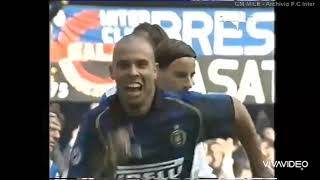 Emre Belözoğlu'nun asisti ve Ronaldo'nun golü. Inter 2-1 Brescia. Serie A 2001-02