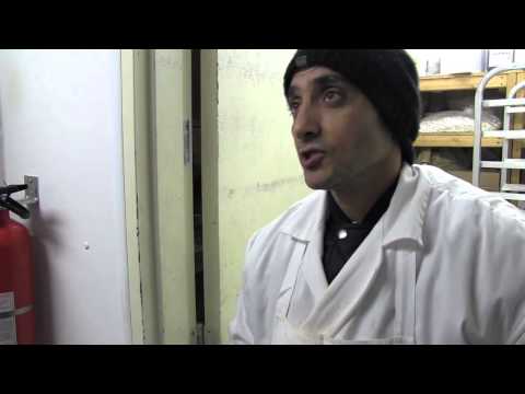 The process of making meat Kosher (Jewish version of Hallal)