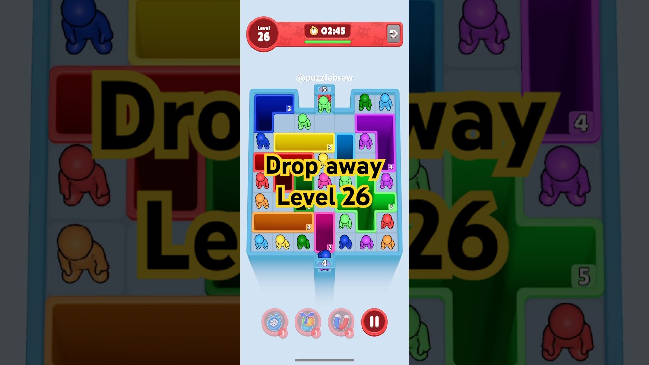 Drop away level 26 