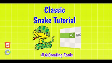 Construct 3: (#6) Creating Foods | HTML5 Game Tutorial