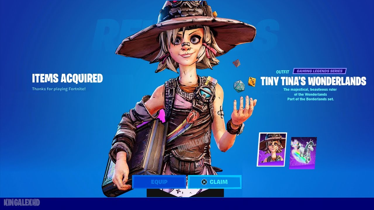 How To Get Tiny Tina's Wonderlands Skin Bundle NOW FREE In Fortnite