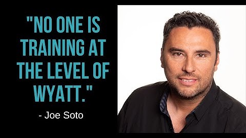 Joe Soto on Wyatt Woodsmall and his NLP Training