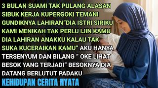 3 BULAN SUAMI TAK PULANG ALASAN SIBUK KERJA KUPERGOKI DIA TEMANI GUNDIKNYA LAHIRAN-KUBUAT DIA HANCUR